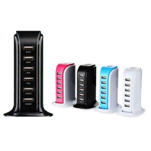 6 USB  Tower